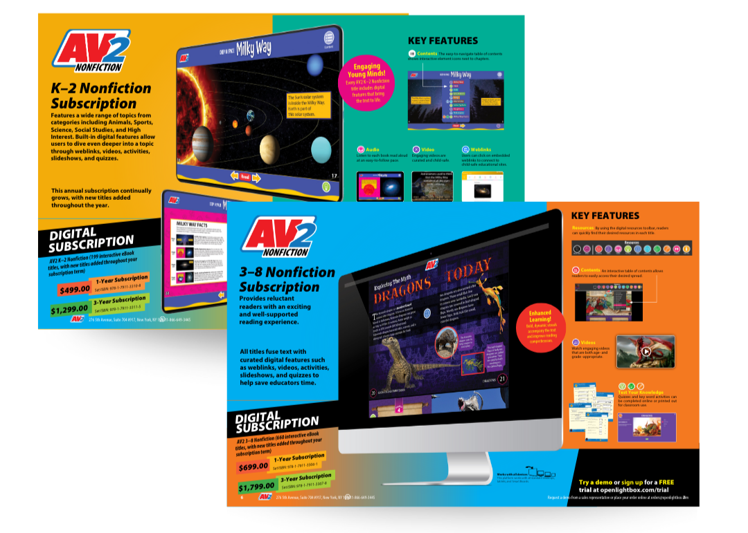 K-2 + 3-8 Nonfiction